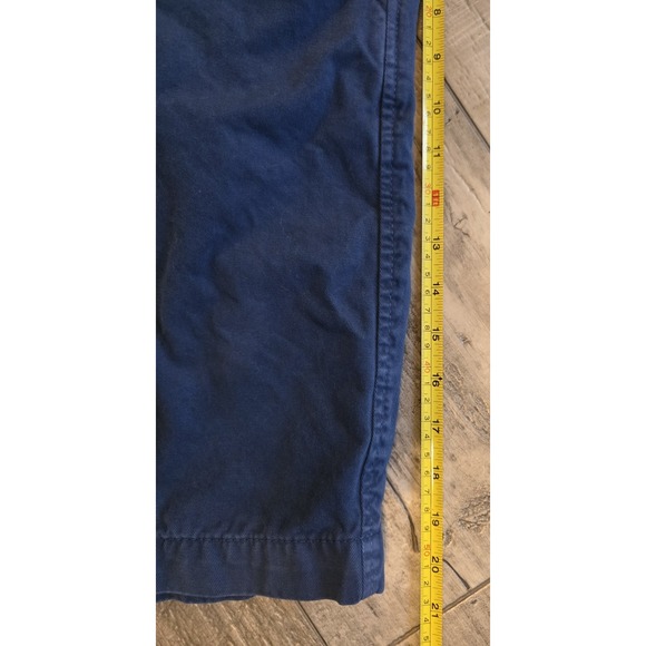 American Eagle Men's chino shorts Blue 38 classic casual preppy summer coastal - Picture 4 of 8